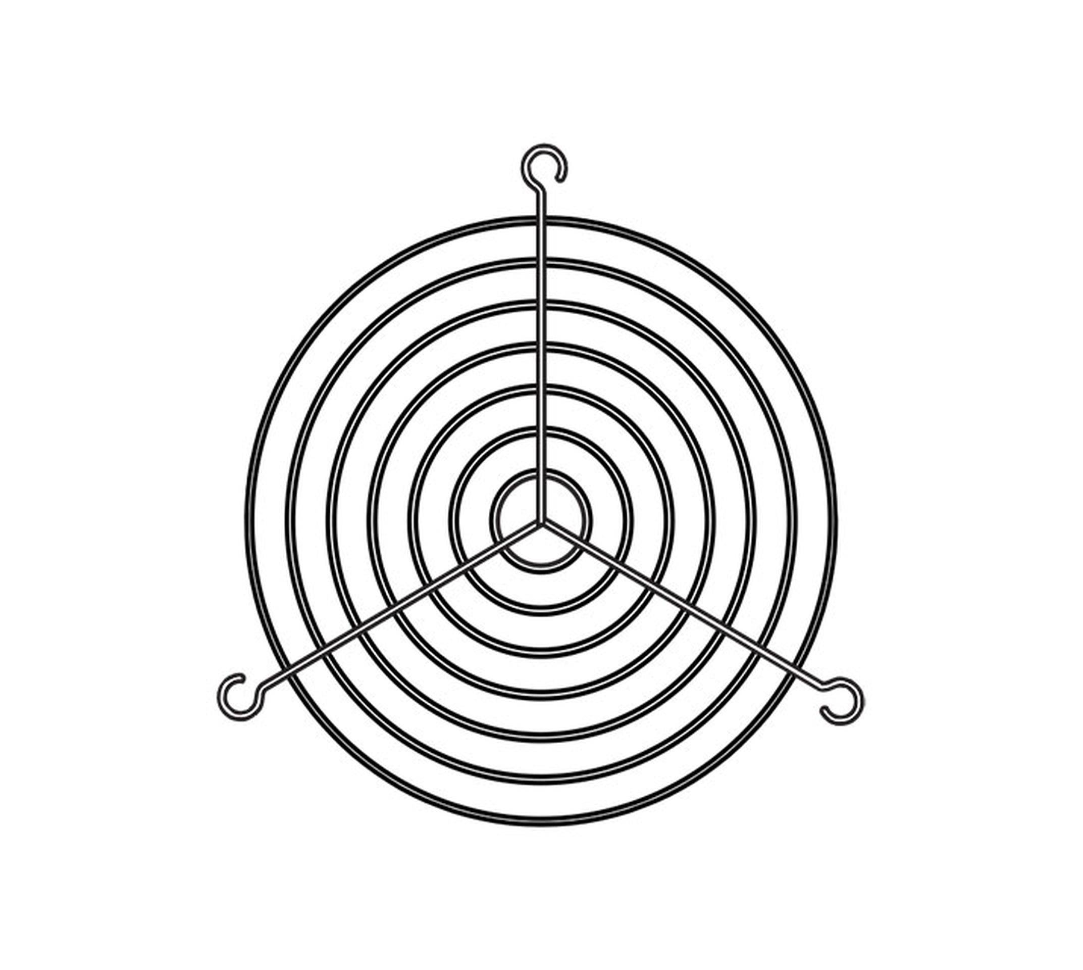 Radialventilatoren Ansaugschutzgitter Zubehör C - Serie