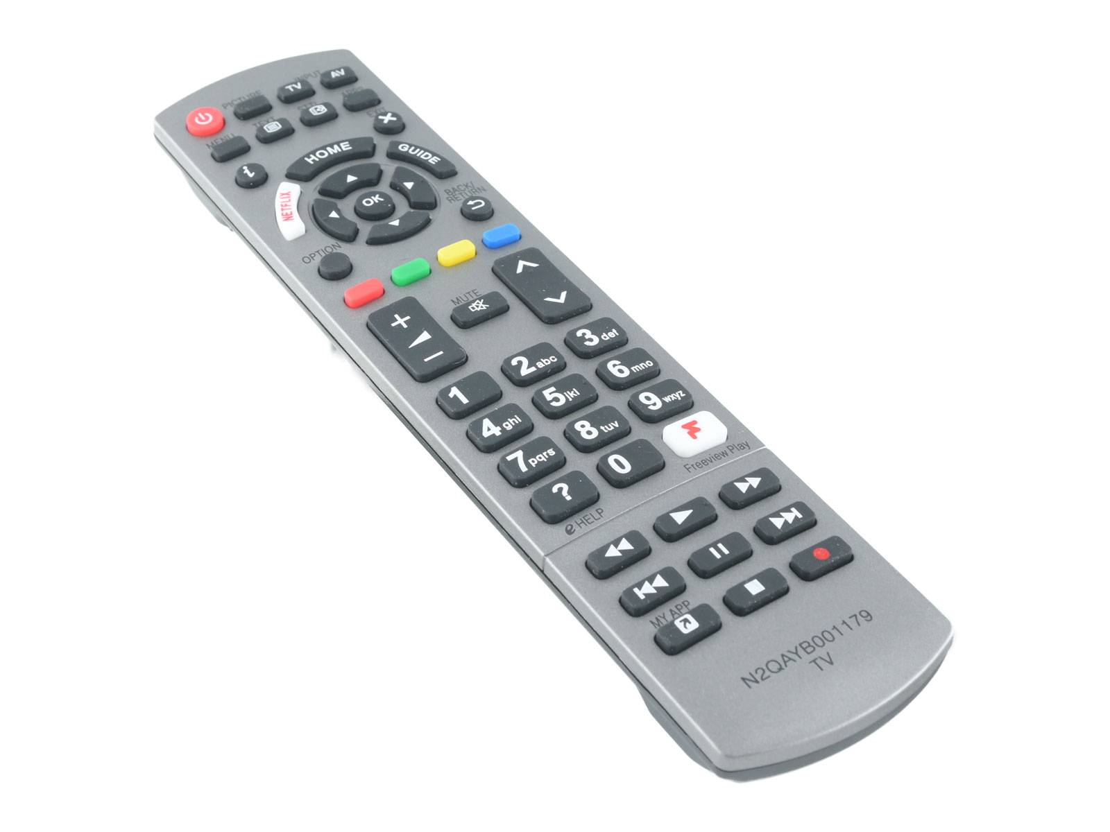 azurano Fernbedienung für PANASONIC N2QAYB001178, N2QAYB001179