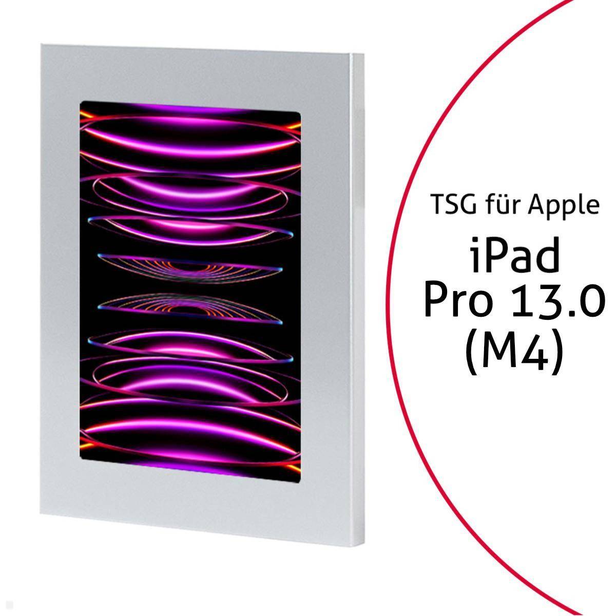 TabLines TSG104S Tablet Schutzgehäuse für Apple iPad Pro 13.0 (M4), silber