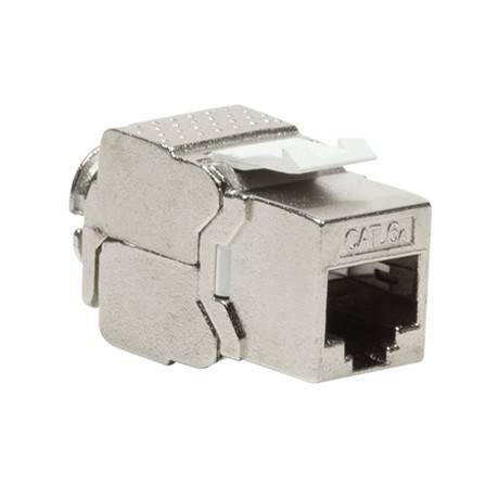 Danicom - CAT6a STP Keystone Netzwerkstecker - Toolless