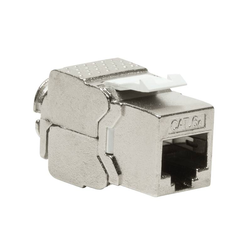Danicom - CAT6a STP Keystone Netzwerkstecker - Toolless