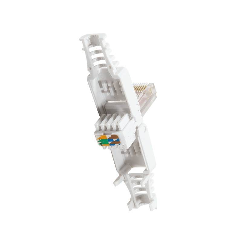 Danicom - UTP CAT6a Toolless RJ45 Netzwerkstecker - für massive und flexibele UTP Kabel