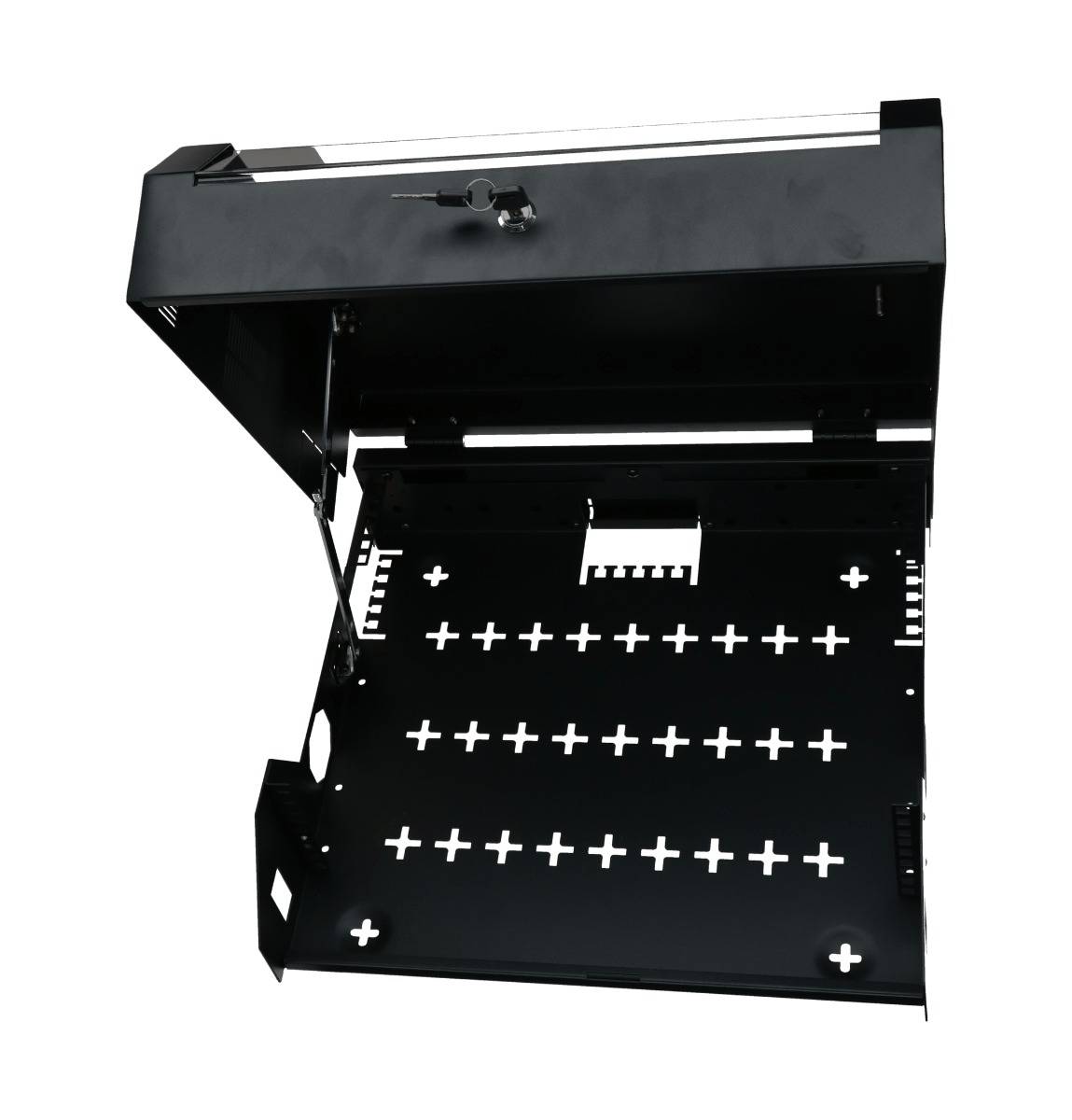 DSIT Danicom - 5 HE Netzwerkschrank flach 140 mm tief