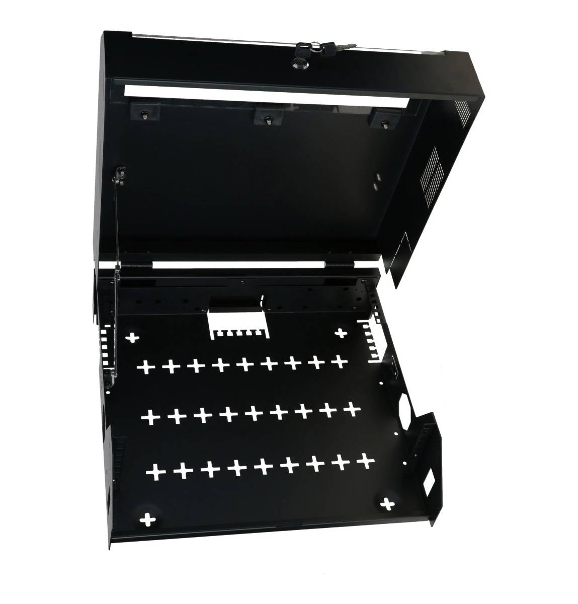 DSIT Danicom - 5 HE Netzwerkschrank flach 140 mm tief