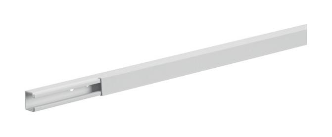2m Hager LF1501509016 Leitungsführungskanal aus PVC LF 15x15mm verkehrsweiß
