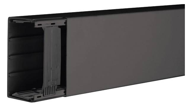 2m Hager LF6011009011 Kabelkanal aus PVC LF 60x110mm gschwarz