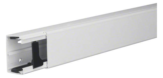 2m Hager LFE4006009016 Leitungsführungskanal PVC witterungsbeständig/UV-stabil LFE 40x60mm verkehrsweiß