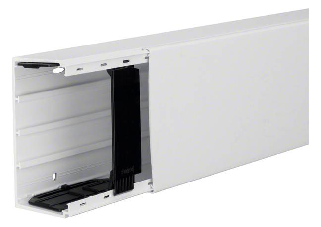 2m Hager LFE6011009016 Leitungsführungskanal PVC witterungsbeständig/UV-stabil LFE 60x110mm verkehrsweiß