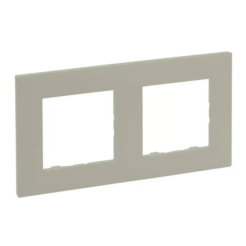 Legrand Niloe Step 2-Fach Rahmen Sand 864672