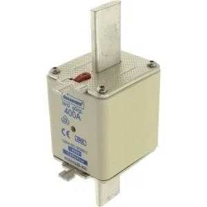 Eaton NH-Sicherung NH2, 400A, 400V AC, gL/gG, 120kA, Doppelkennmelder, Messerkontakte, 1 Stk.
