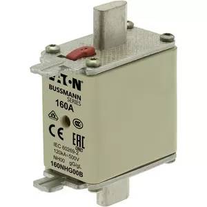 Eaton NH-Sicherung NH00, 160A, 500V AC, gL/gG, 120kA, Messerkontakte, Doppelanzeige, 1 Stk.