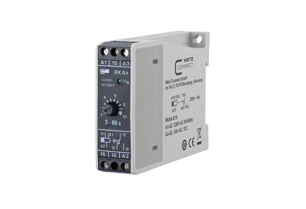Metz Connect Zeitrelais RKAk-E10 3-60S
