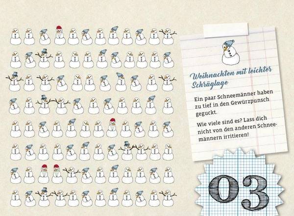 Der ultimativ knifflige Advents-Rätsel-Kalender