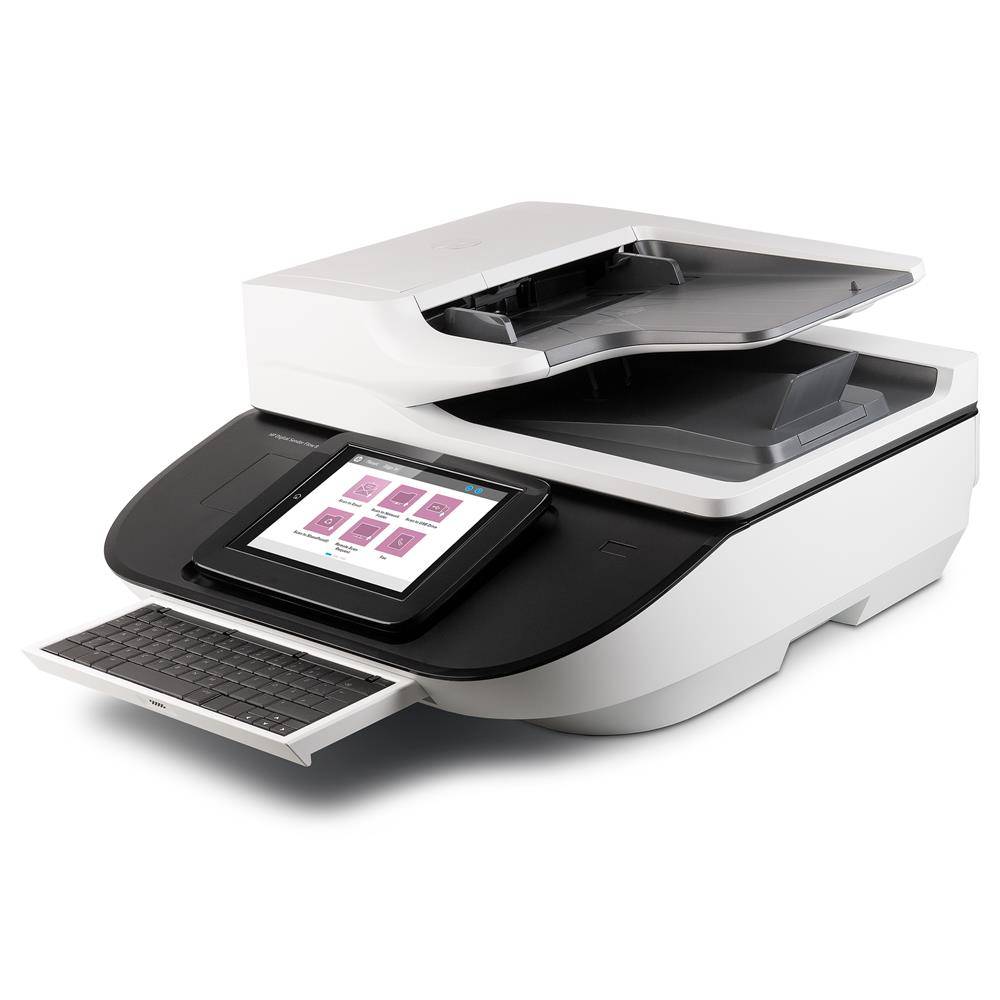 HP Digital Sender Flow (Refurbished) 8500 fn2 Dokumentenscanner (100 S/min., Touchdisplay, ADF, Duplex, GigaBit)