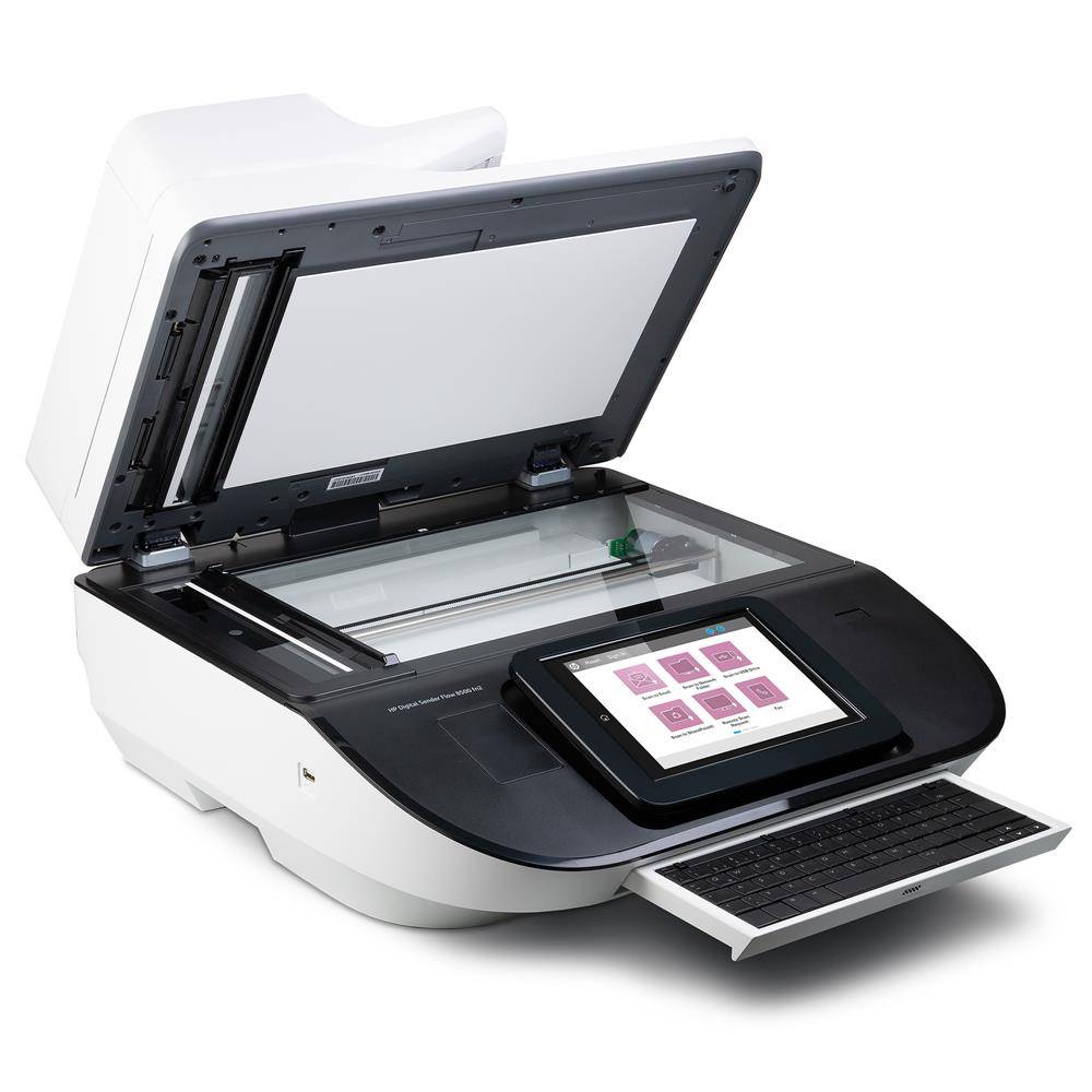 HP Digital Sender Flow (Refurbished) 8500 fn2 Dokumentenscanner (100 S/min., Touchdisplay, ADF, Duplex, GigaBit)