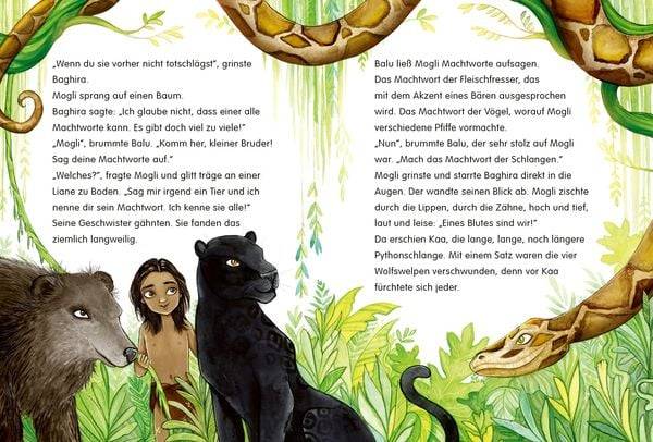 Penguin JUNIOR – Einfach selbst lesen: Kinderbuchklassiker - Das Dschungelbuch