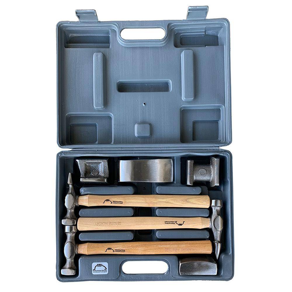 Ausbeulgarnitur "Standard" - 7-tlg - Hämmer u. Ambosse - im Koffer