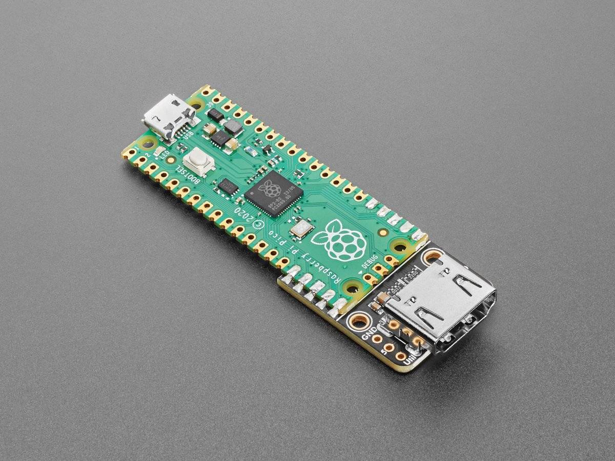 Adafruit DVI Sock for Raspberry Pi Pico Works with HDMI Displays