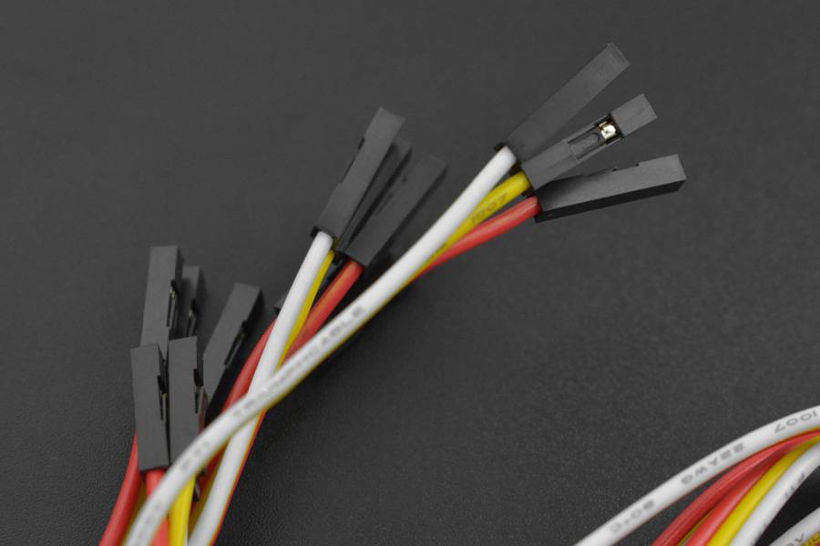 DFRobot 3Pin LED Strip Connector Cable Single Head (5pcs)