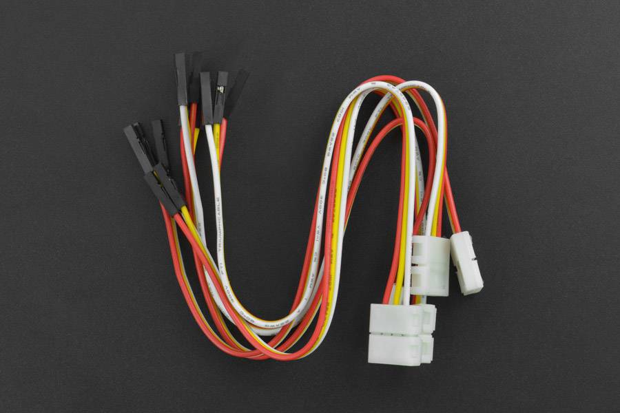 DFRobot 3Pin LED Strip Connector Cable Single Head (5pcs)