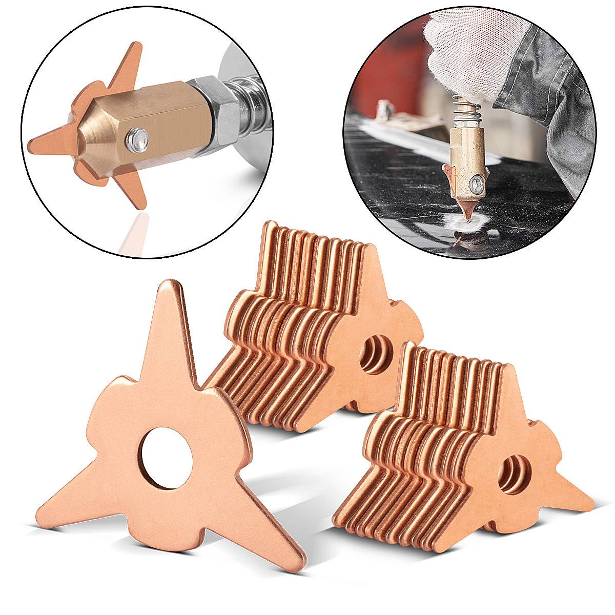 STAHLWERK Spotter Zubehör 120-teiliges Set für Kfz Ausbeulspotter