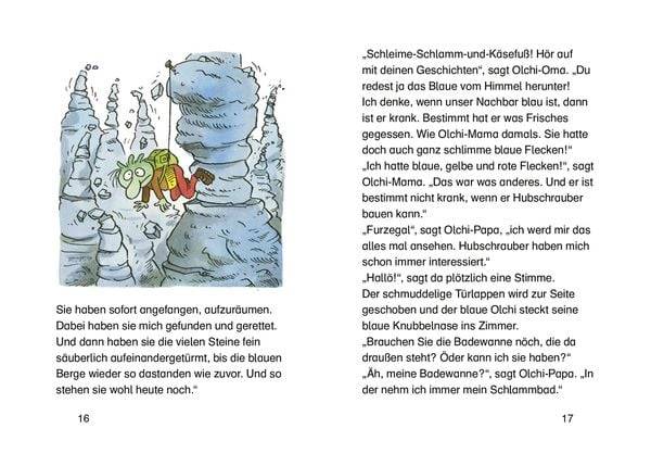 Die Olchis und der blaue Nachbar