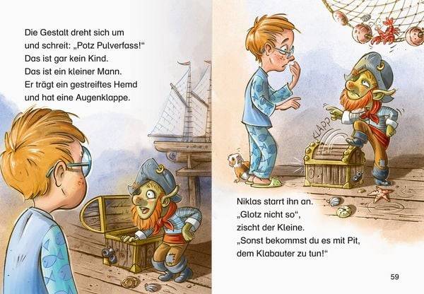 Die besten Piratengeschichten für Erstleser - Leserabe ab 1. Klasse - Erstlesebuch für Kinder ab 6 Jahren