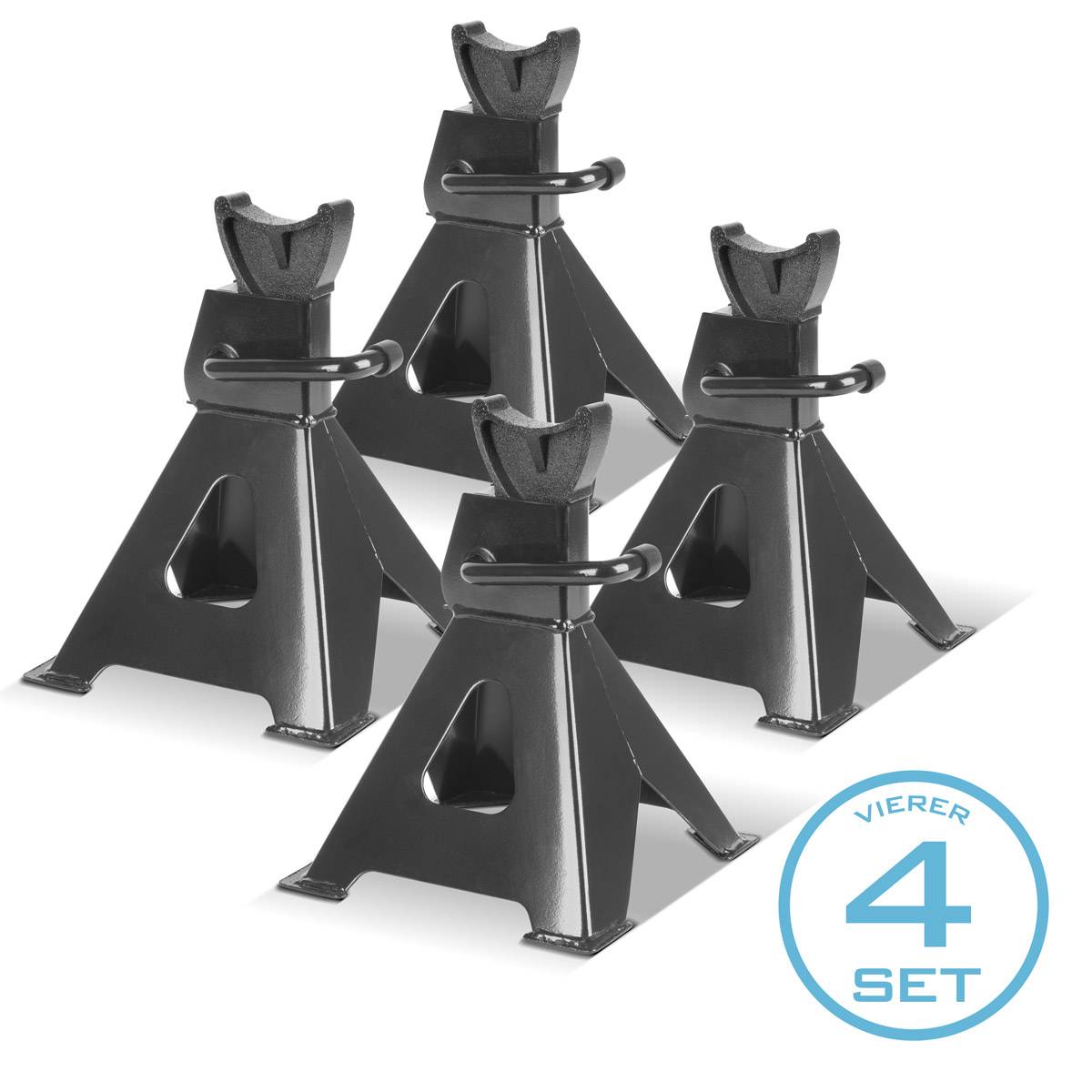 STAHLWERK Unterstellbock JS-3 ST 4er Set mit 3 t Tragkraft 275 – 415 mm
