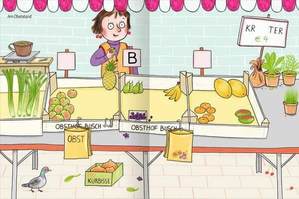 Stickern & Lernen – Großbuchstaben