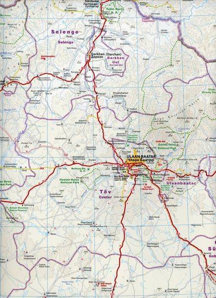 Reise Know-How Landkarte Mongolei (1:1.600.000)