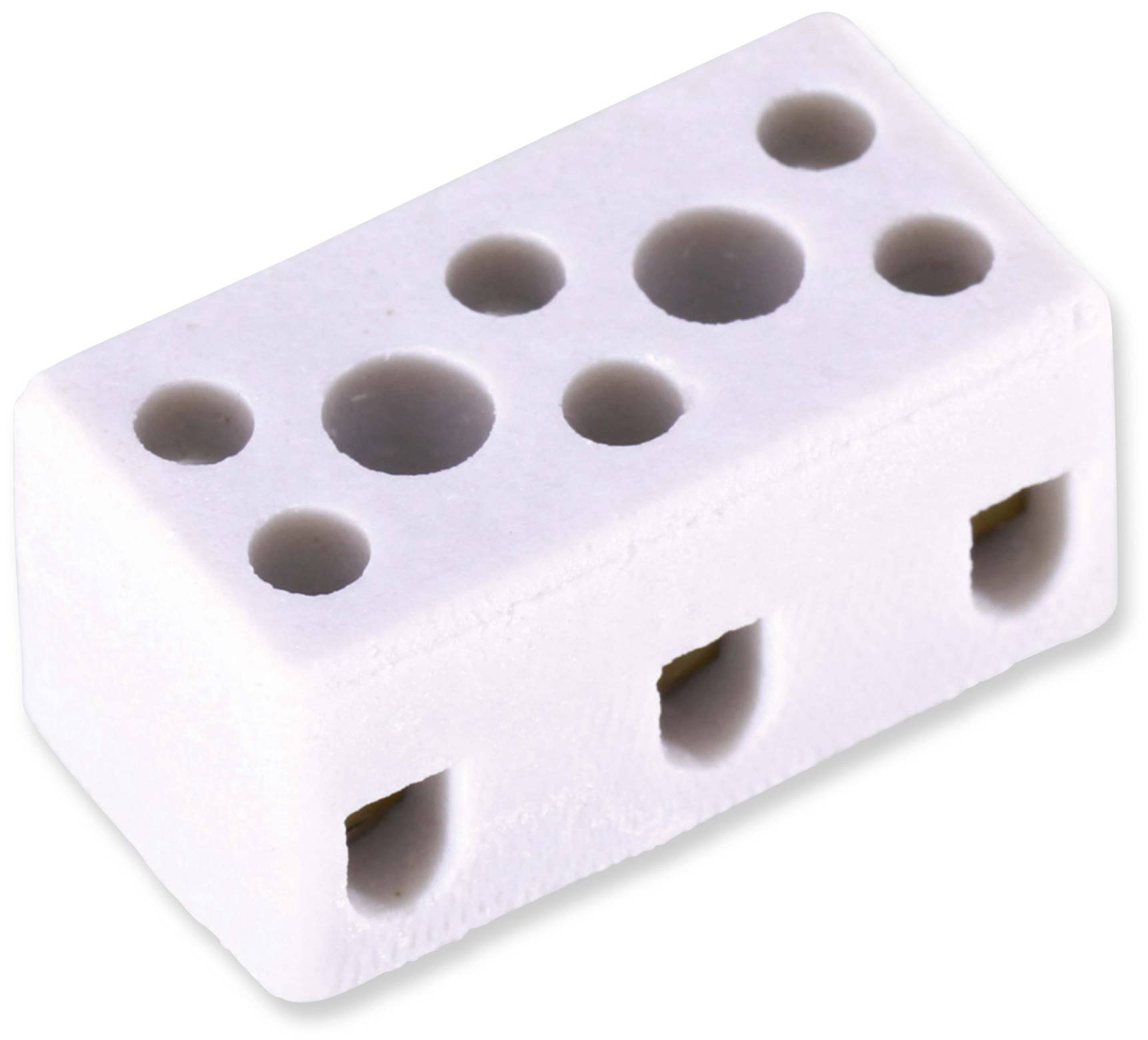 BLANKO Porzellan-Klemme, 3-polig