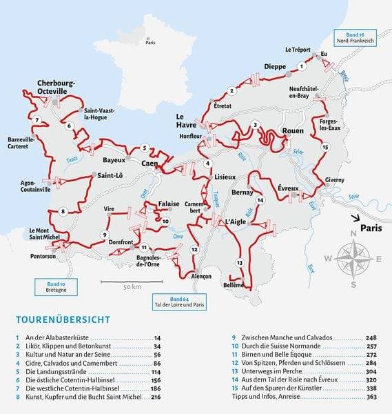 Entdeckertouren mit dem Wohnmobil Normandie