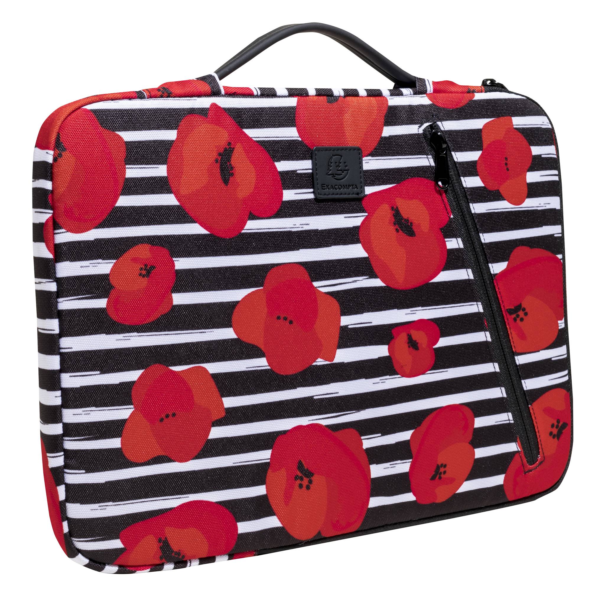 Exacompta Laptoptasche Sleeve 13-14' Mohnblume - Motiv| - 17213E