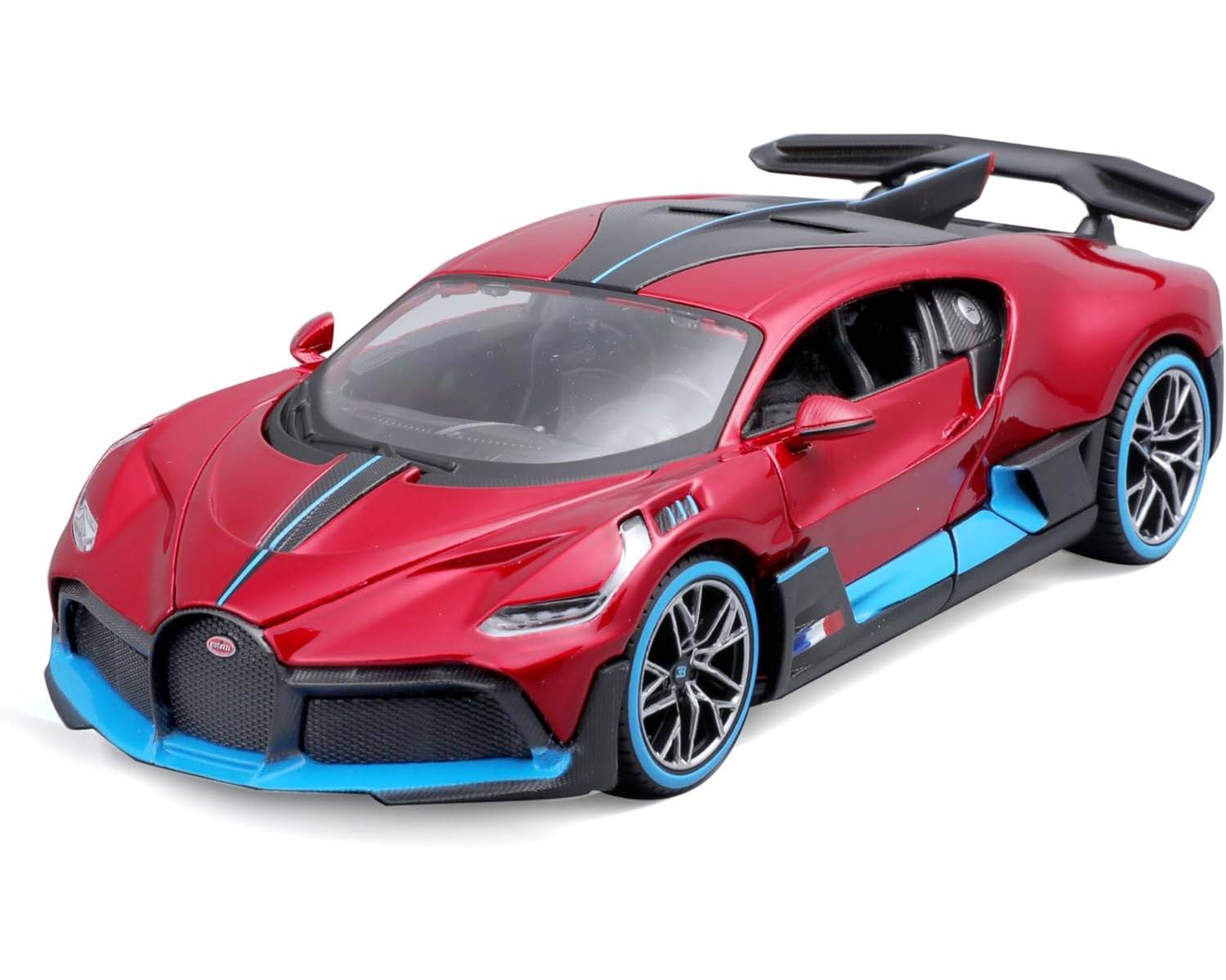 Maisto 31526 - Modellauto - Bugatti Divo (rot, Maßstab 1:24) Modell Auto Spielzeugauto