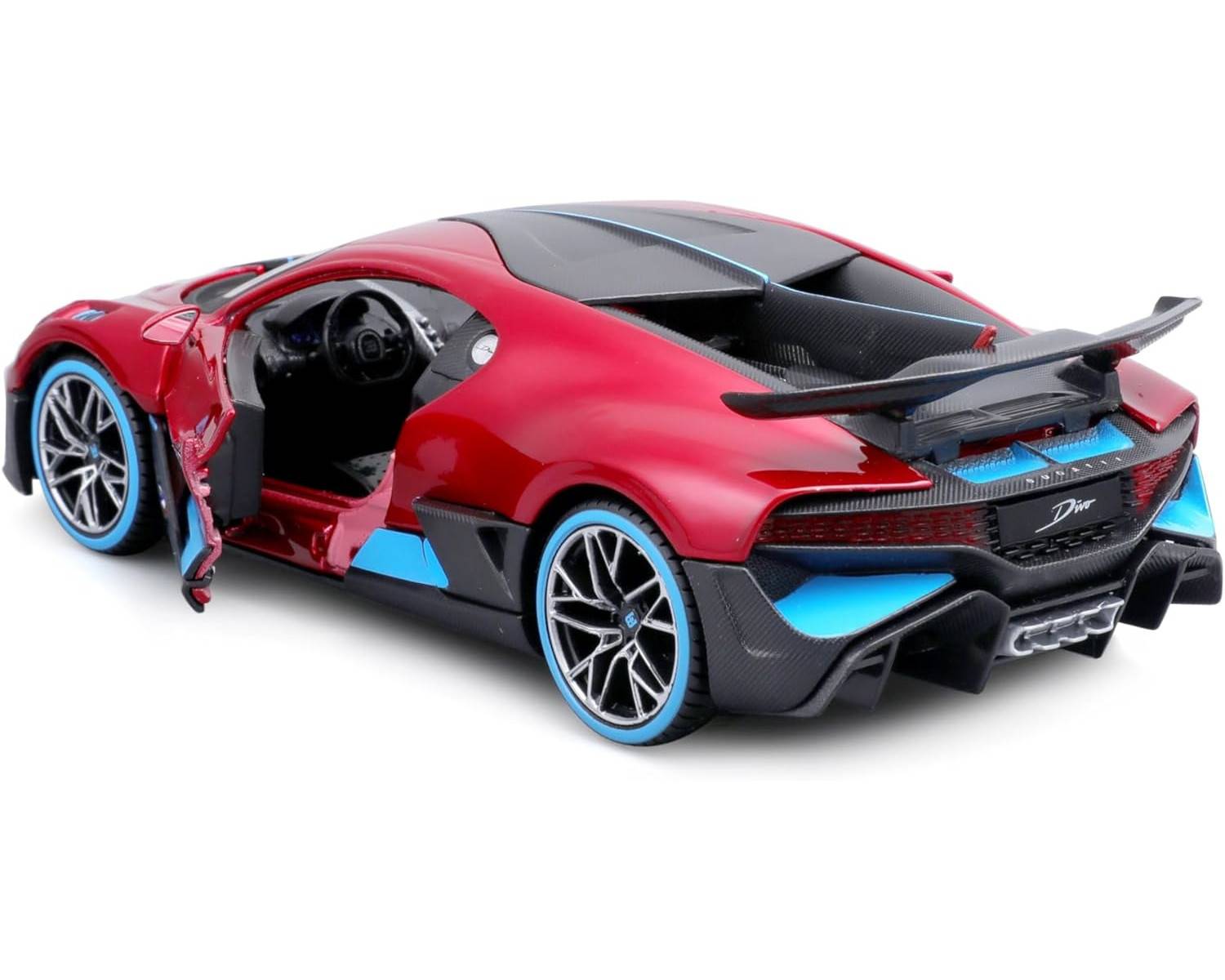 Maisto 31526 - Modellauto - Bugatti Divo (rot, Maßstab 1:24) Modell Auto Spielzeugauto