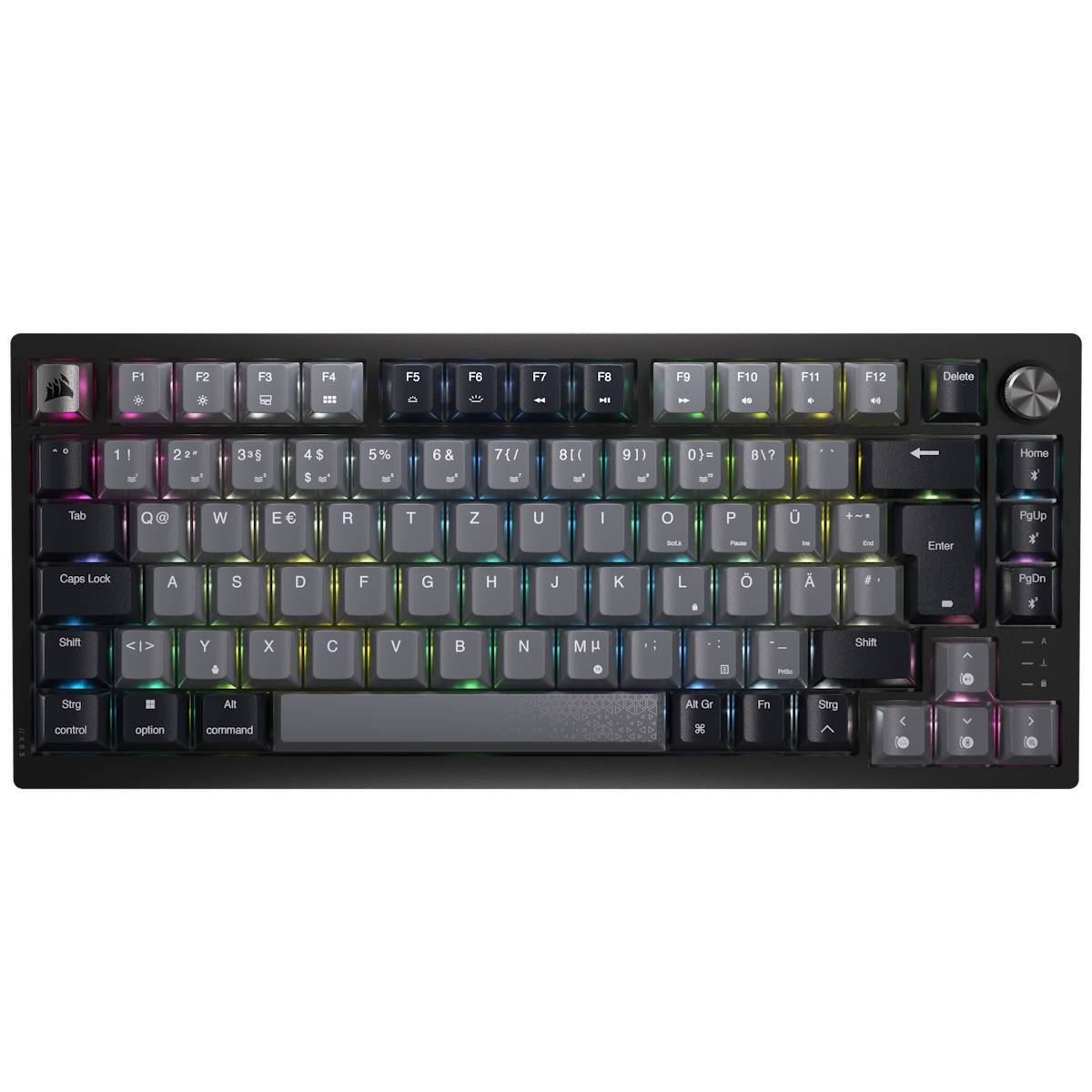 K65 Plus Wireless RGB Gaming Tastatur - Mechanisch - 75 Prozent Layout