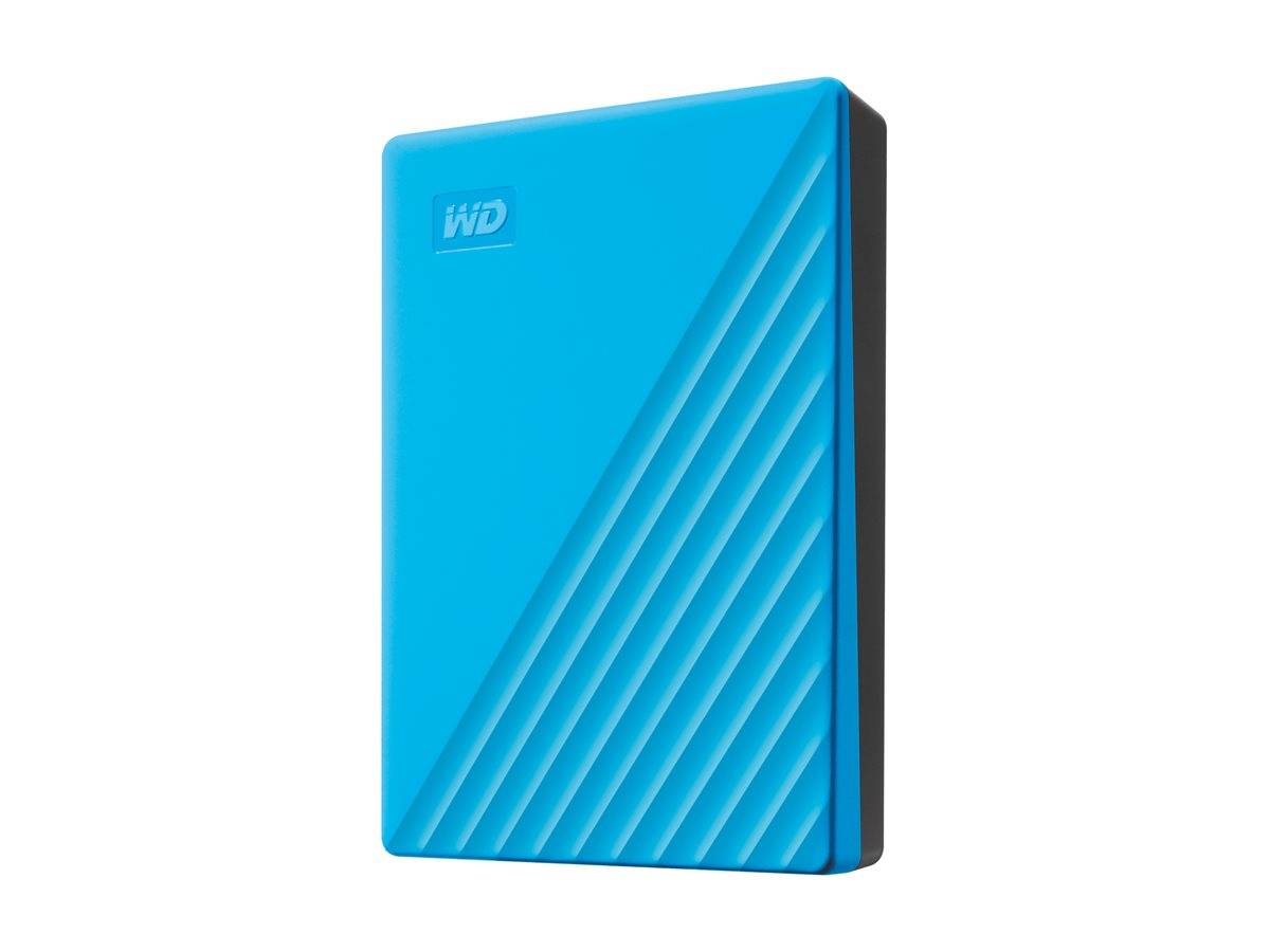 WD My Passport WDBR9S0060BBL - Festplatte - verschlüsselt - 6 TB - extern (tragbar)
