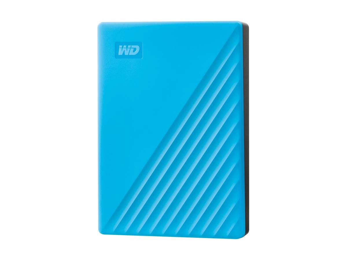 WD My Passport WDBR9S0060BBL - Festplatte - verschlüsselt - 6 TB - extern (tragbar)