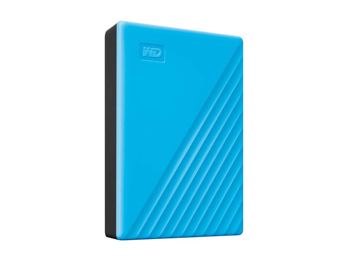 WD My Passport WDBR9S0060BBL - Festplatte - verschlüsselt - 6 TB - extern (tragbar)
