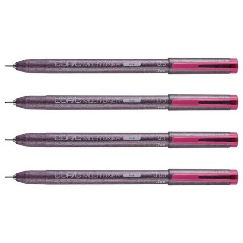 Copic Multiliner pink sortiert