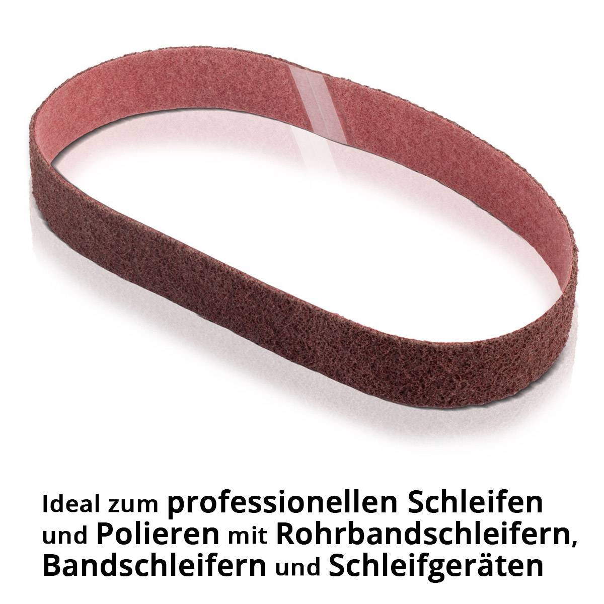 STAHLWERK Schleifvlies 5er Set mittlere Körnung 40 x 760 mm