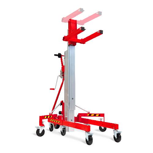 GUIL TORO-B-202/C - Kompakter Material-Lift mit Winde (Höhe max. 5,15 m | Belastbarkeit max. 230 kg | zusammenklappbar)