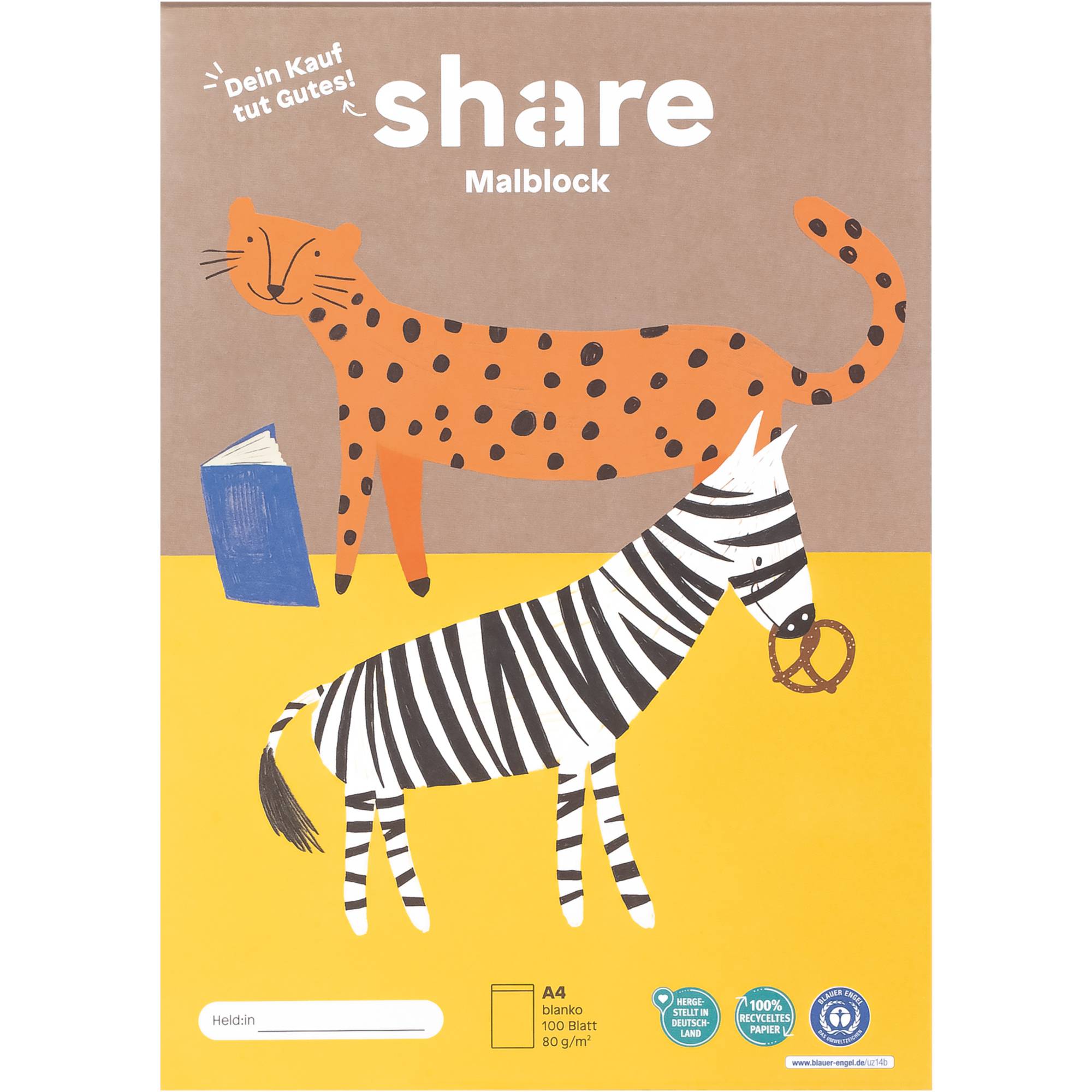 share Malblock 4-0012 A4 100Bl