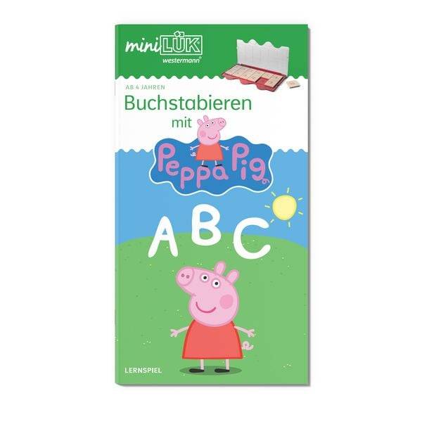 MiniLÜK. Kindergarten/Vorschule Buchstabieren mit Peppa Pig