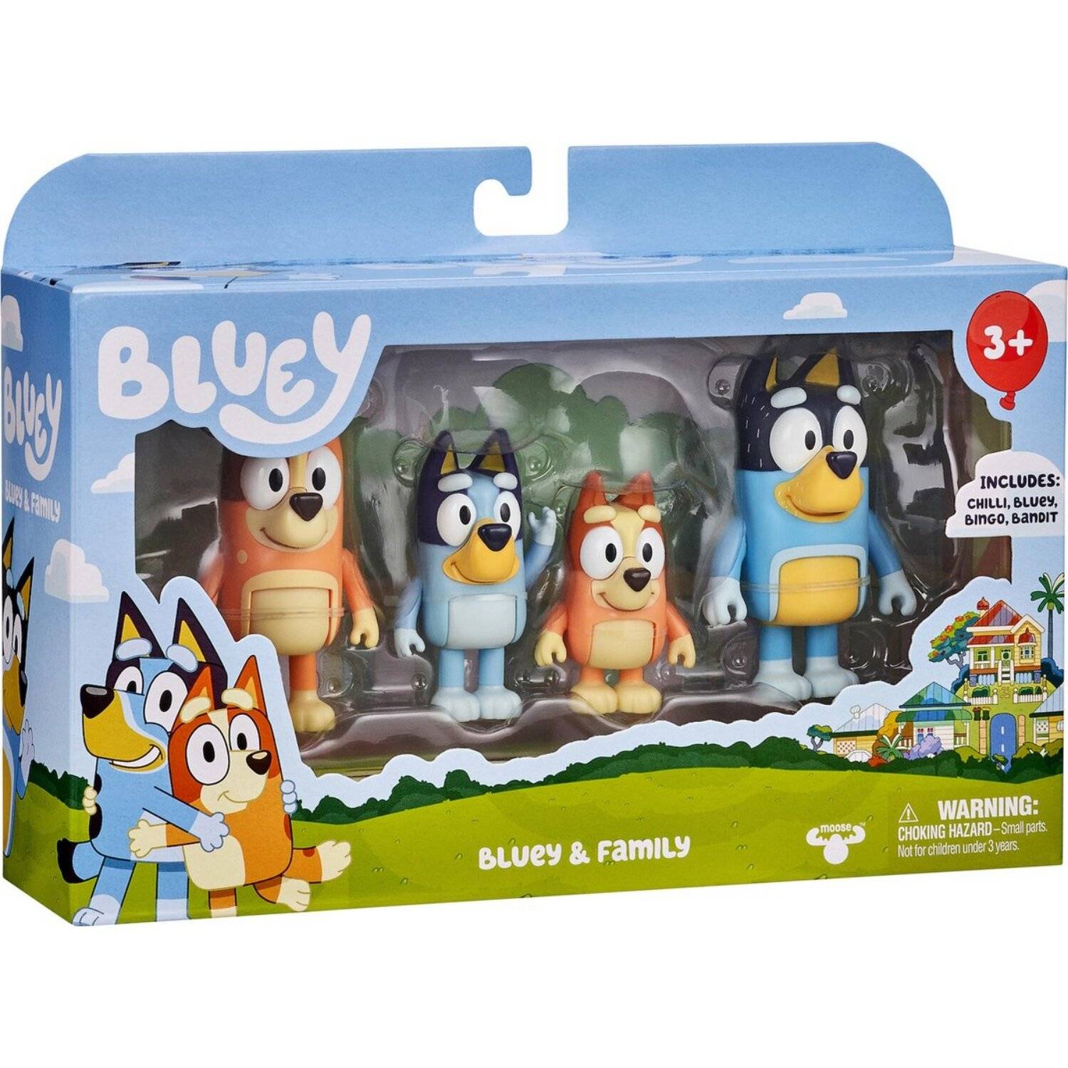 Playset Moose Toys Family 4 Stücke