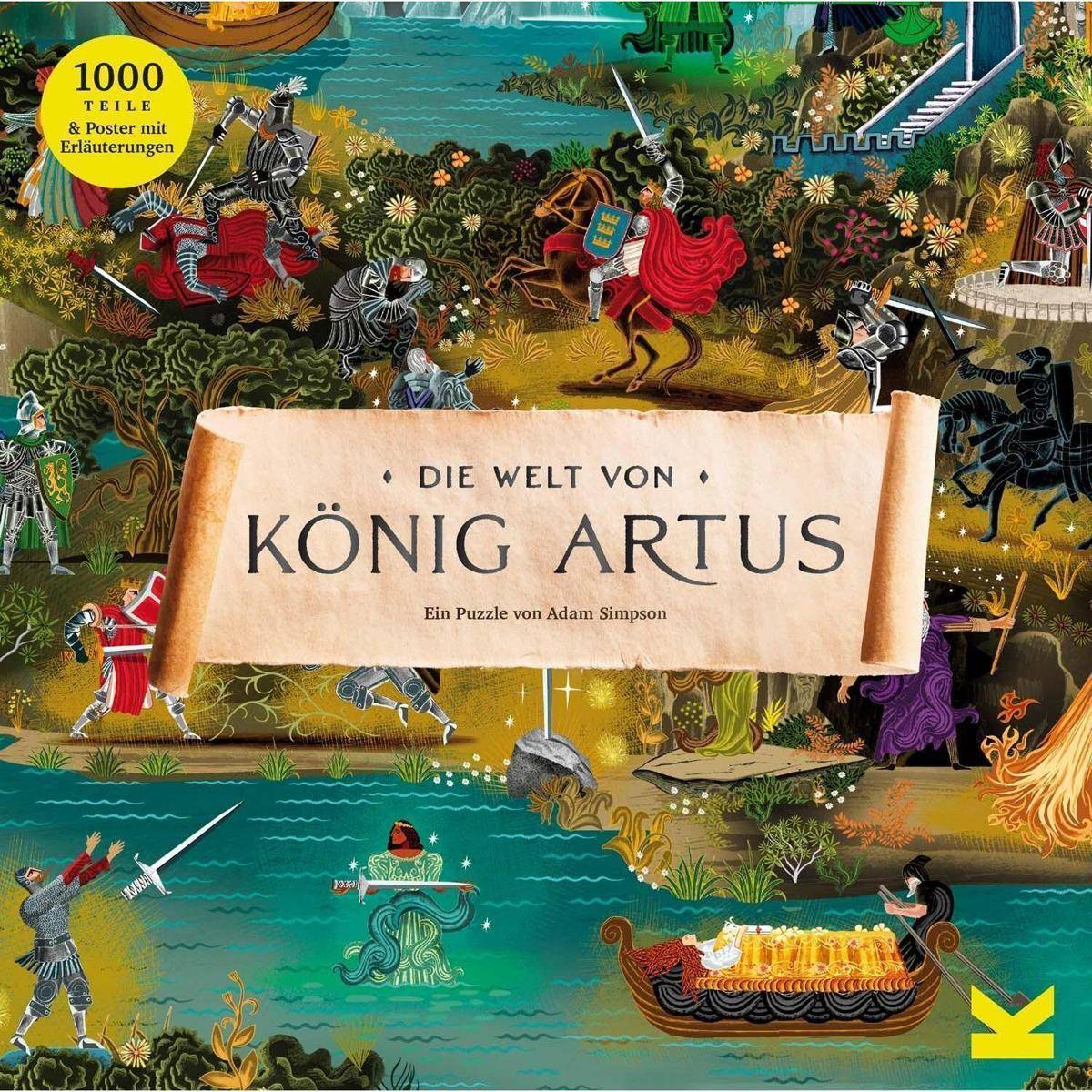 443658 - Die Welt von König Artus - Puzzle