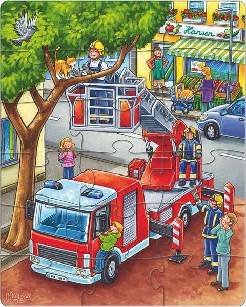 HABA - Puzzles Polizei, Feuerwehr und Co.