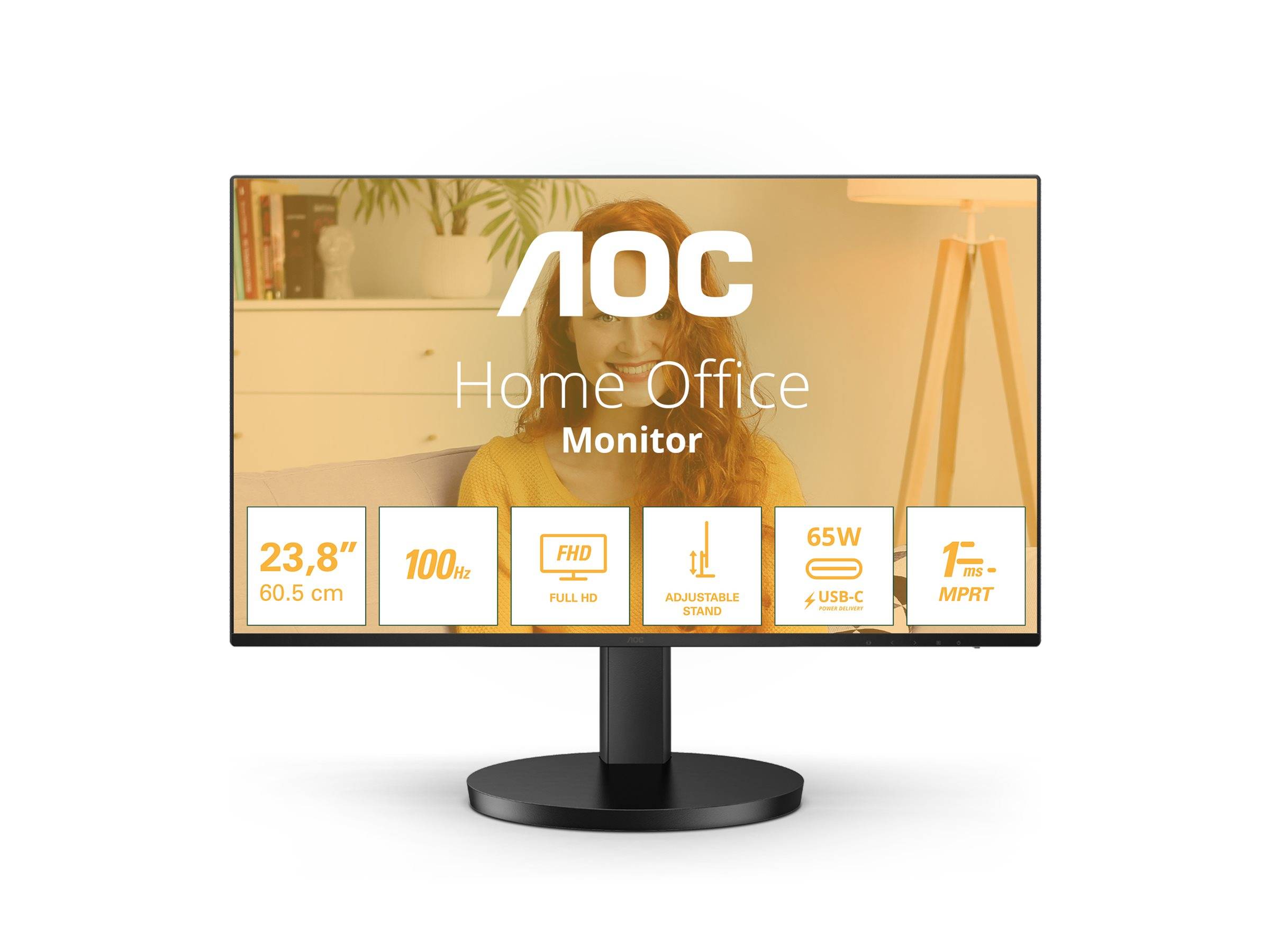 AOC Basic-line 24B3CF2 - LED-Monitor - 61 cm (24"")