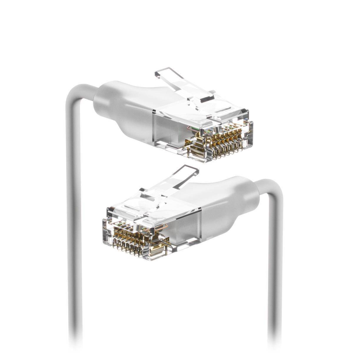 UACC-CABLE-PATCH-EL-1M-W - Netzwerkkabel RJ45, S/STP, 1m, weiß