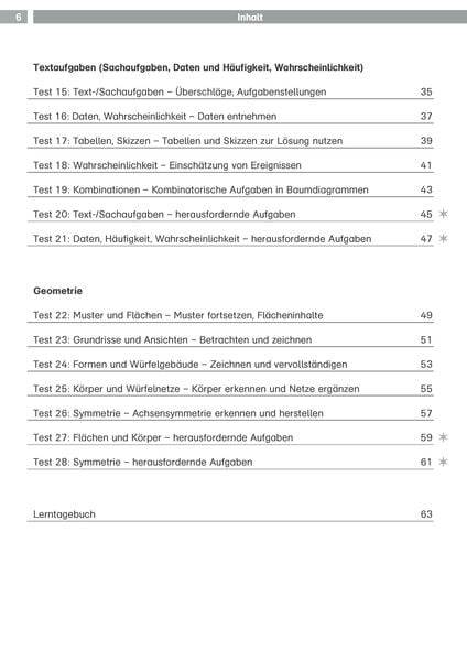 Mathe-Tests 3. Klasse